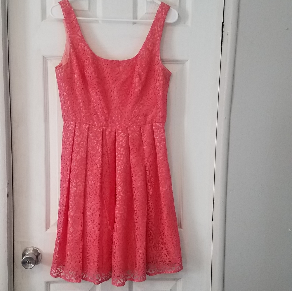Ali Ra Coral lace dress